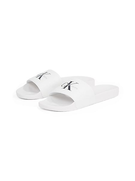 Calvin Klein Jeans SLIDE MONOGRAM Badepantolette, günstig online kaufen