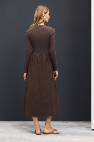 Next Midikleid Midikleid aus Jersey-Mischgewebe (1-tlg) günstig online kaufen