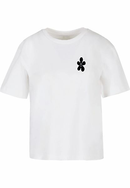 Miss Tee T-Shirt "Miss Tee Good Karma Happy Flower Tee" 1 Stk. günstig online kaufen