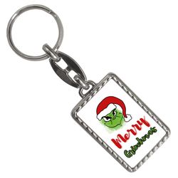 speecheese Schlüsselanhänger Merry Grinchmas Weihnachtsmuffel Schlüsselanhä günstig online kaufen