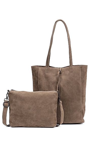 BRISE TASCHE Schultertasche Modischer Damen Shopper mit Extra-Tasche, Vegan günstig online kaufen