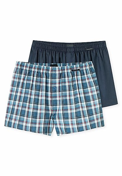 Schiesser Webboxer ""Boxershorts Multipacks"", (2er Pack), Elastischer Bund günstig online kaufen