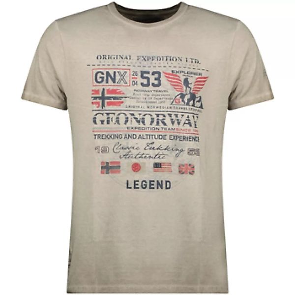 Geo Norway  T-Shirt SW1562HGNO-KAKI günstig online kaufen