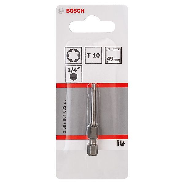 Bosch Schrauberbit Extra Hard T10 49 mm günstig online kaufen