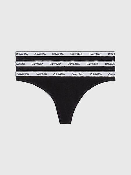 Calvin Klein Underwear Tanga "3 PACK THONG (LOW-RISE)", (Packung, 3 St., 3e günstig online kaufen