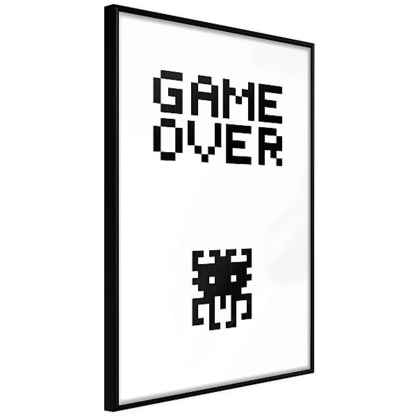 Poster - Game Over günstig online kaufen