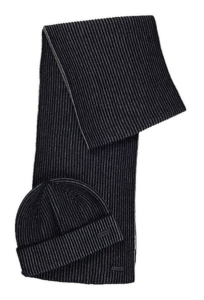 BOSS Strickmütze Ercole Set (Set, 2-St) günstig online kaufen