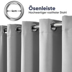 Sekey Gardine Verdunkelungsvorhang Blickdicht Polyester mit günstig online kaufen