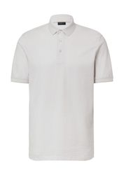s.Oliver Kurzarmshirt Polo-Shirt Poloshirt aus meliertem günstig online kaufen