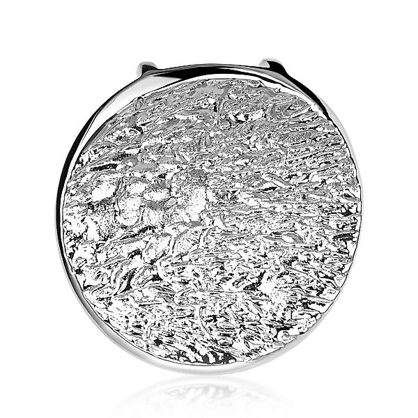 Materia Kettenanhänger Damen Silber Struktur gewölbt günstig online kaufen
