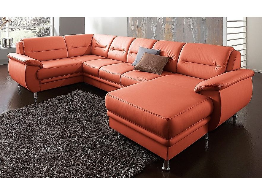 sit&more "Mailand U-Form, B: 312 cm" optional Bettfunktion günstig online kaufen