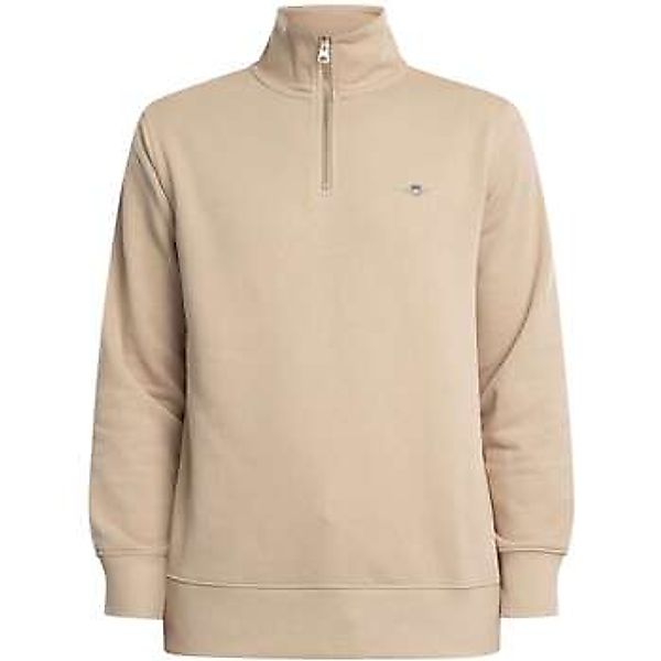 Gant  Fleecepullover Reguläres Shield-Sweatshirt mit halbem Reißverschluss günstig online kaufen