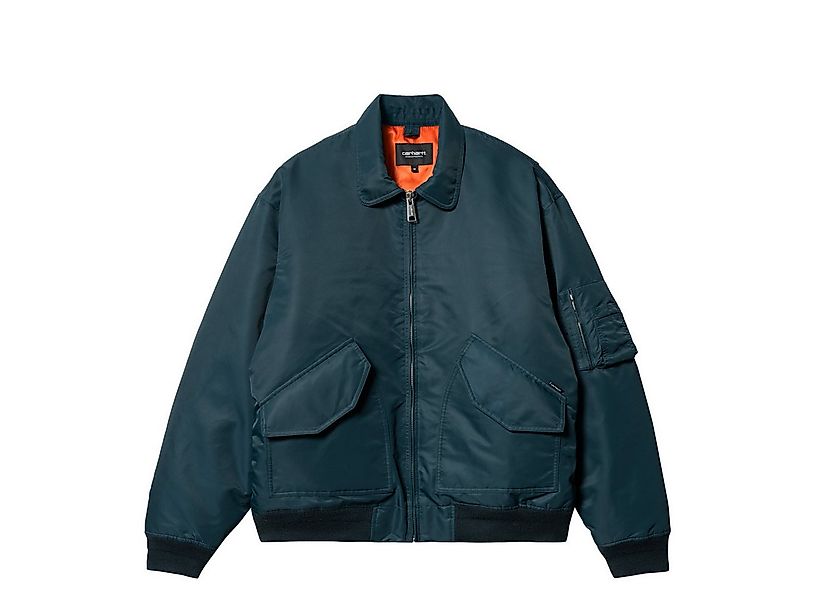 Carhartt WIP Bomberjacke Carhartt WIP Olten Bomber Herren Duck Blue Turmeri günstig online kaufen