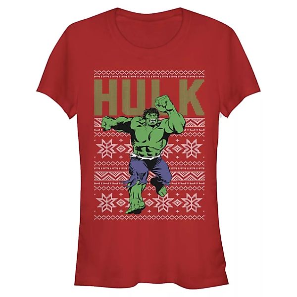 Marvel - Avengers - Hulk UglyTop - Weihnachten - Frauen T-Shirt günstig online kaufen