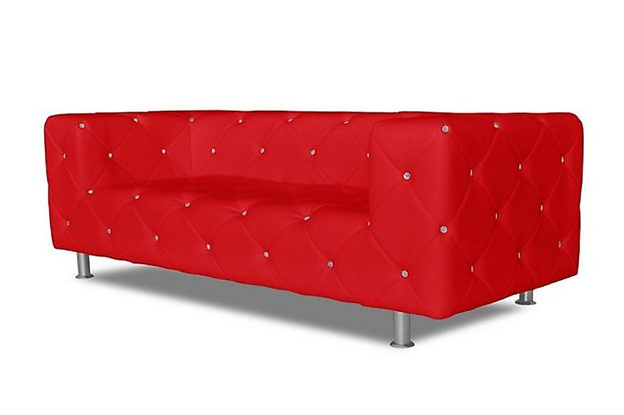 Xlmoebel Sofa Dreisitzer Designer-Sofa Polstercouch Stoffsofa Moderner Rela günstig online kaufen