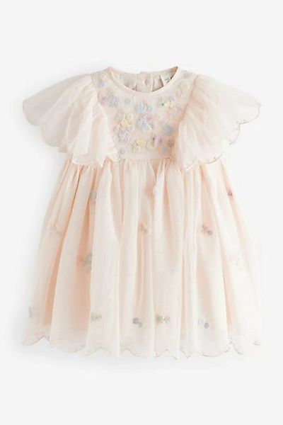 Next Tüllkleid Besticktes Kleid aus Netzstoff (1-tlg) günstig online kaufen