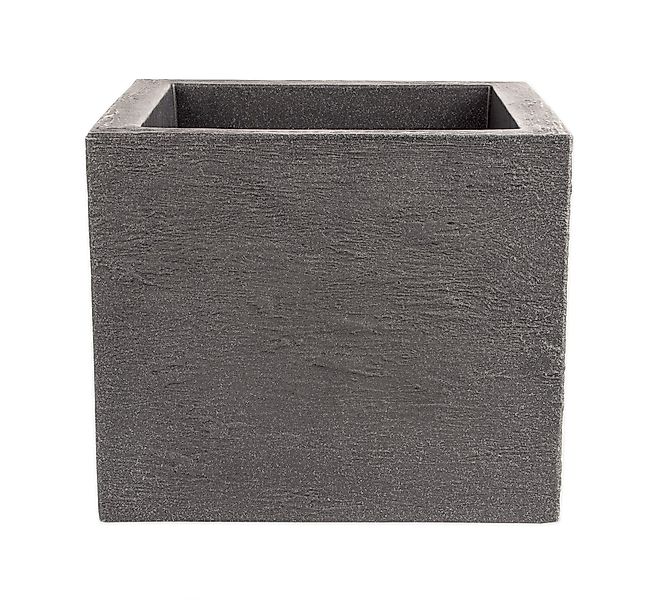 BigDean Pflanzkübel Granitstein-Optik 39x39 cm anthrazit günstig online kaufen