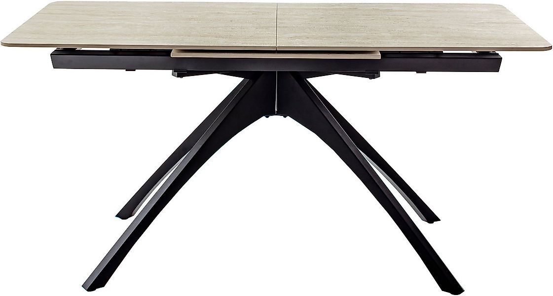 MCA furniture Esstisch CERRITO Auszugtisch 160-220 cm - marmoriert (1-St), günstig online kaufen