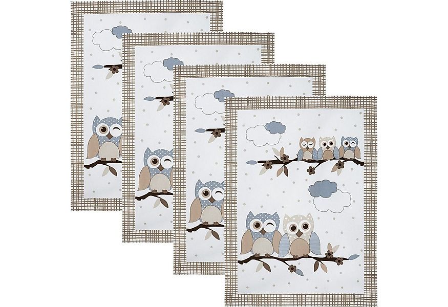 Erwin Müller Geschirrtuch Geschirrtuch 4er-Pack, Baumwolle Motiv günstig online kaufen