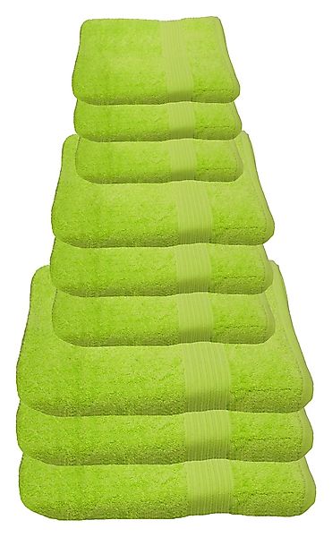 Julie Julsen Handtücher 9-Handtücher-Limette, Baumwolle (9-St) günstig online kaufen
