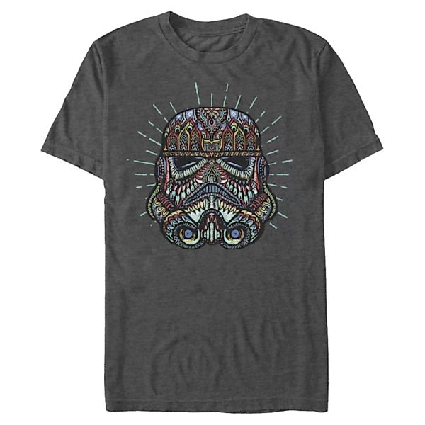 Star Wars - Stormtrooper Trooper Sugar Skull - Halloween - Männer T-Shirt günstig online kaufen