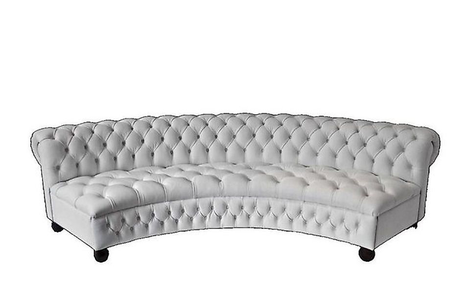 Xlmoebel 4-Sitzer Weiß 4 Sitzer Sofa Luxus Chesterfield Couch, 1 Teile, Her günstig online kaufen