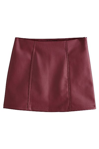 Next Lederrock Minirock aus Kunstleder (1-tlg) günstig online kaufen