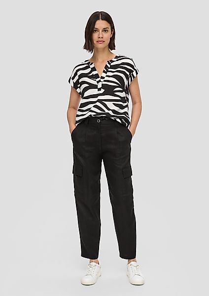 s.Oliver 7/8-Hose Super High Rise Leinenhose günstig online kaufen