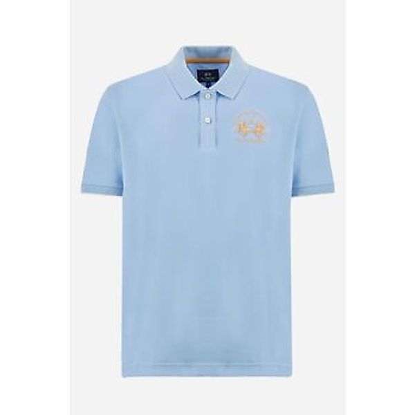 La Martina  T-Shirts & Poloshirts CCMP01 PK001 - MIGUEL-07003 BLUE BELL günstig online kaufen
