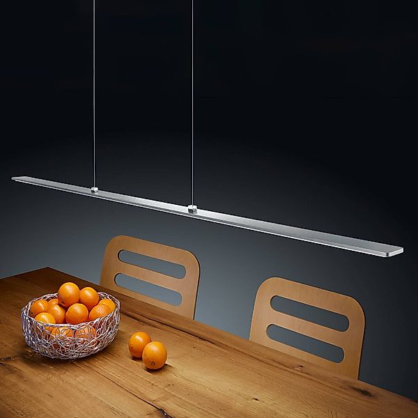 Helestra Lexx LED-Hängeleuchte mattnickel EasyLift günstig online kaufen