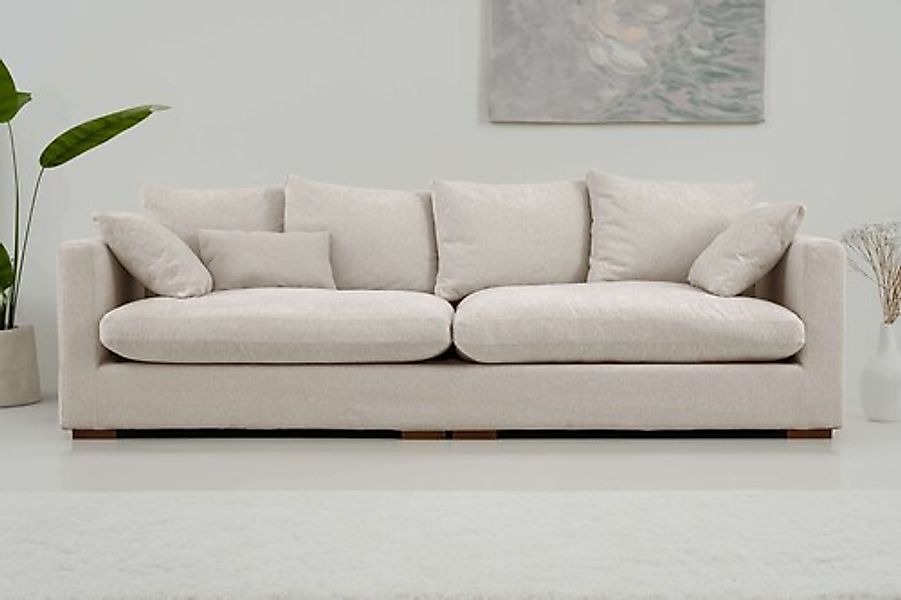 Home affaire Big-Sofa »Coray«, extra weich und kuschelig, Füllung mit Feder günstig online kaufen