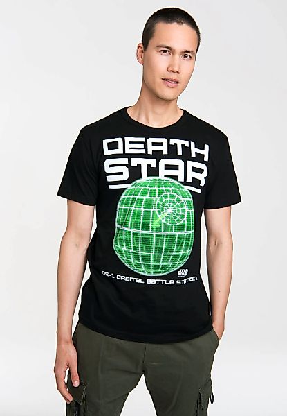 LOGOSHIRT T-Shirt "Star Wars - Death Star" mit Star Wars-Frontdruck günstig online kaufen