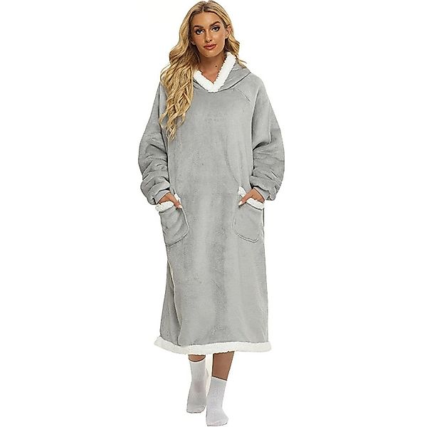 Wohndecke Kuscheldecke Decke mit Ärmeln und günstig online kaufen