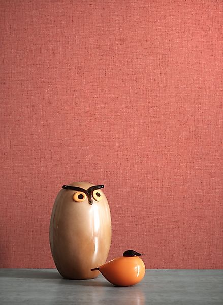 Newroom Vliestapete, Rot Tapete Struktur Modern günstig online kaufen