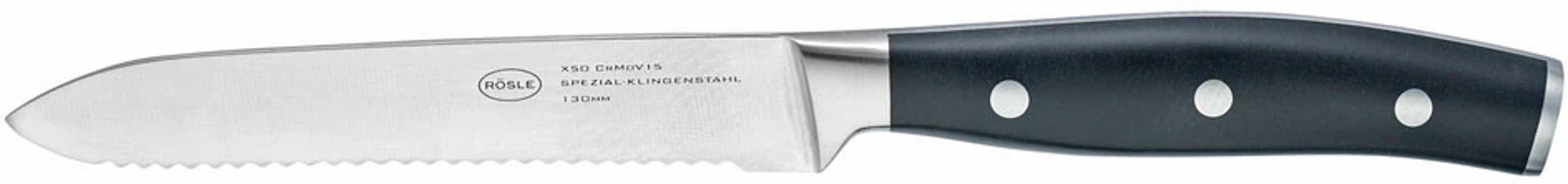 RÖSLE Allzweckmesser "Tradition" mit Wellenschliff, Klingenspezialstahl, er günstig online kaufen