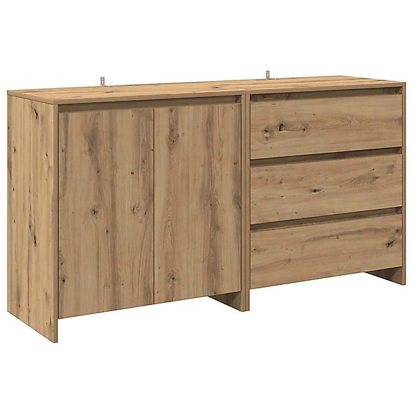 vidaXL 2-Tlg Sideboard Artisan-Eiche Holzwerkstoff 3329178 günstig online kaufen