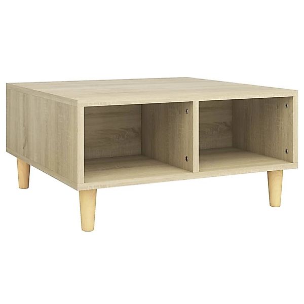 vidaXL Couchtisch Sonoma-Eiche 60x60x30 cm Holzwerkstoff 805980 günstig online kaufen