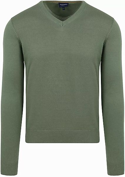 Suitable Respect Bio-Baumwolle Pullover Vinir Mid Grün - Größe M günstig online kaufen