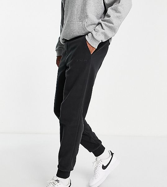 Calvin Klein – Jogginghose aus Polarfleece in Schwarz, exklusiv bei ASOS günstig online kaufen