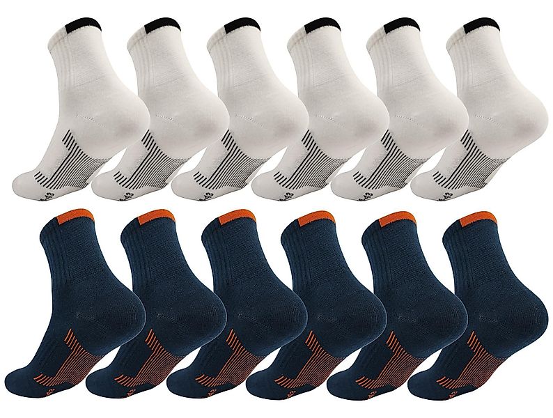 EloModa Sportsocken 12 Paar Herren Sport günstig online kaufen