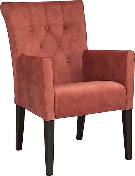 Home affaire Esszimmerstuhl "King" () 1 Stk.Esszimmerstuhl mit Knopfheftung günstig online kaufen