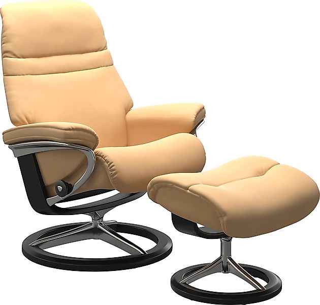 Stressless Relaxsessel "Sunrise" Relaxsessel mit Hocker, mit Signature Base günstig online kaufen