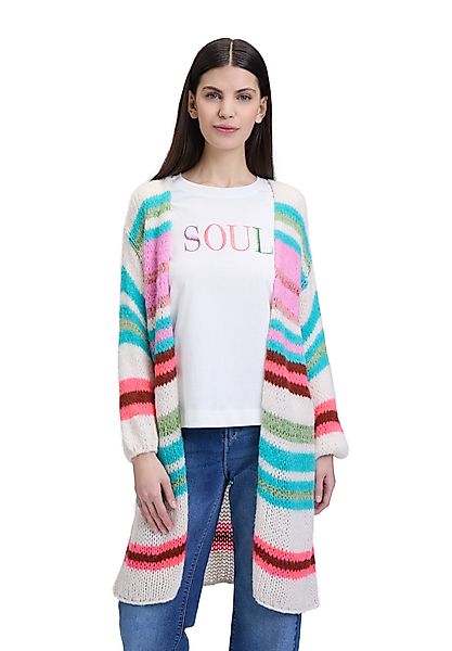 Cartoon Strickjacke Cartoon Damen Strick-Cardigan mit günstig online kaufen