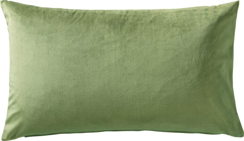 REDBEST Kissenbezug Kissenhülle "Kingsville", Nicky-Velours Uni günstig online kaufen