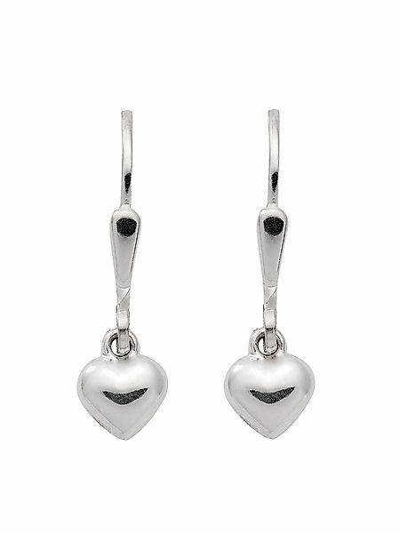 Adelia´s Paar Ohrhänger "1 Paar 925 Silber Ohrringe / Ohrhänger Herz", 925 günstig online kaufen
