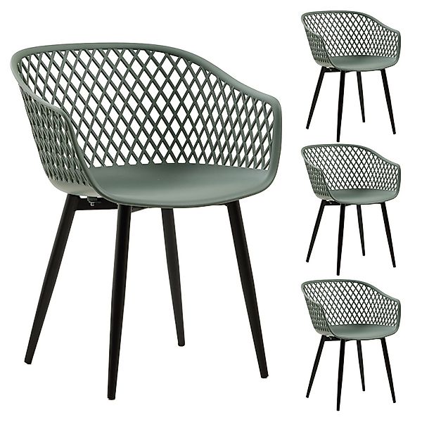 IDIMEX Esszimmerstuhl MADEIRA (4 St), Esszimmerstuhl Retro Design Stühle 4e günstig online kaufen