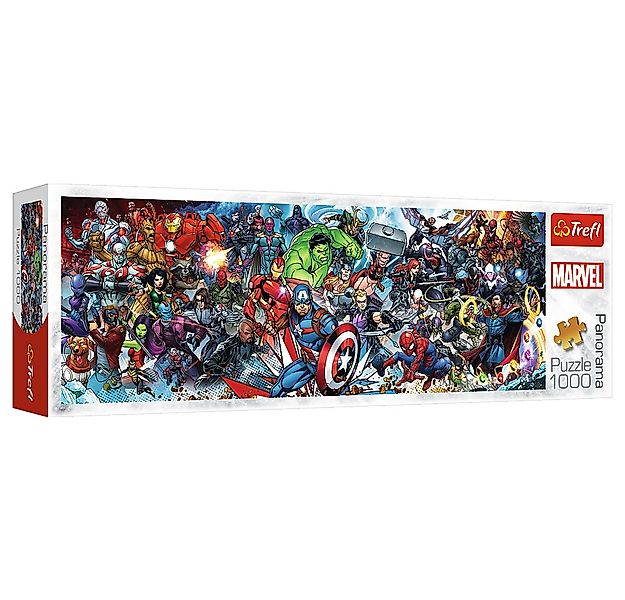Trefl Puzzle Marvel Universum 1000 Teile Panorama Puzzle, 1000 Puzzleteile, günstig online kaufen