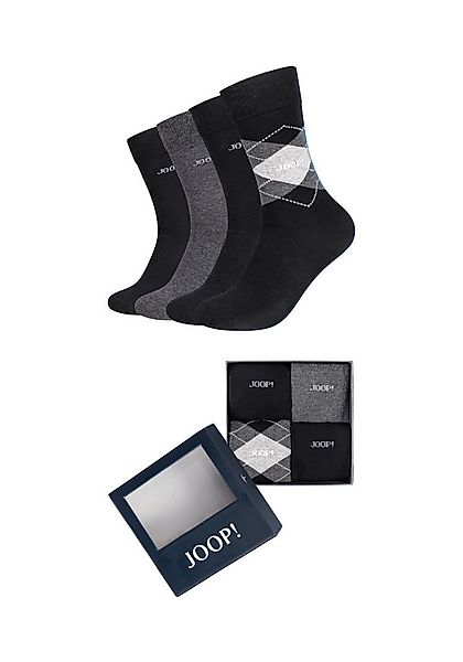 JOOP! Socken premium essentials (4-Paar, 4 Paar) mit elastischem Bund günstig online kaufen