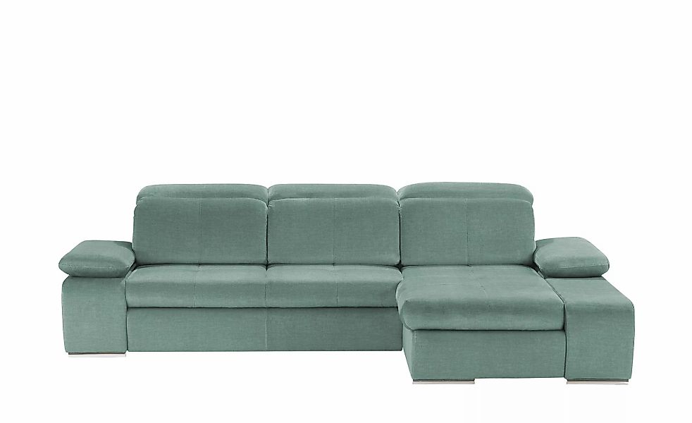 switch Ecksofa aus Mikrofaser Avilla ¦ türkis/petrol ¦ Maße (cm): B: 285 H: günstig online kaufen