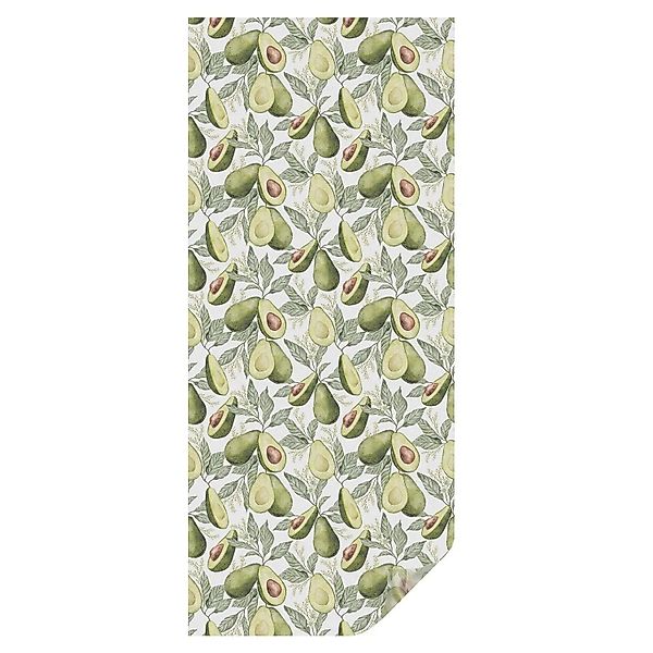 Tulup Fensterfolie Avocadoblätter Fensterfolie Sichtschutz 50x116 cm Grün F günstig online kaufen